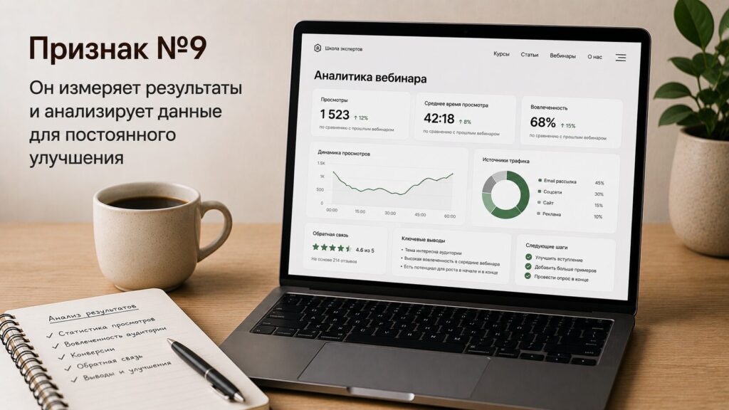 хороший автор курсов всегда учится